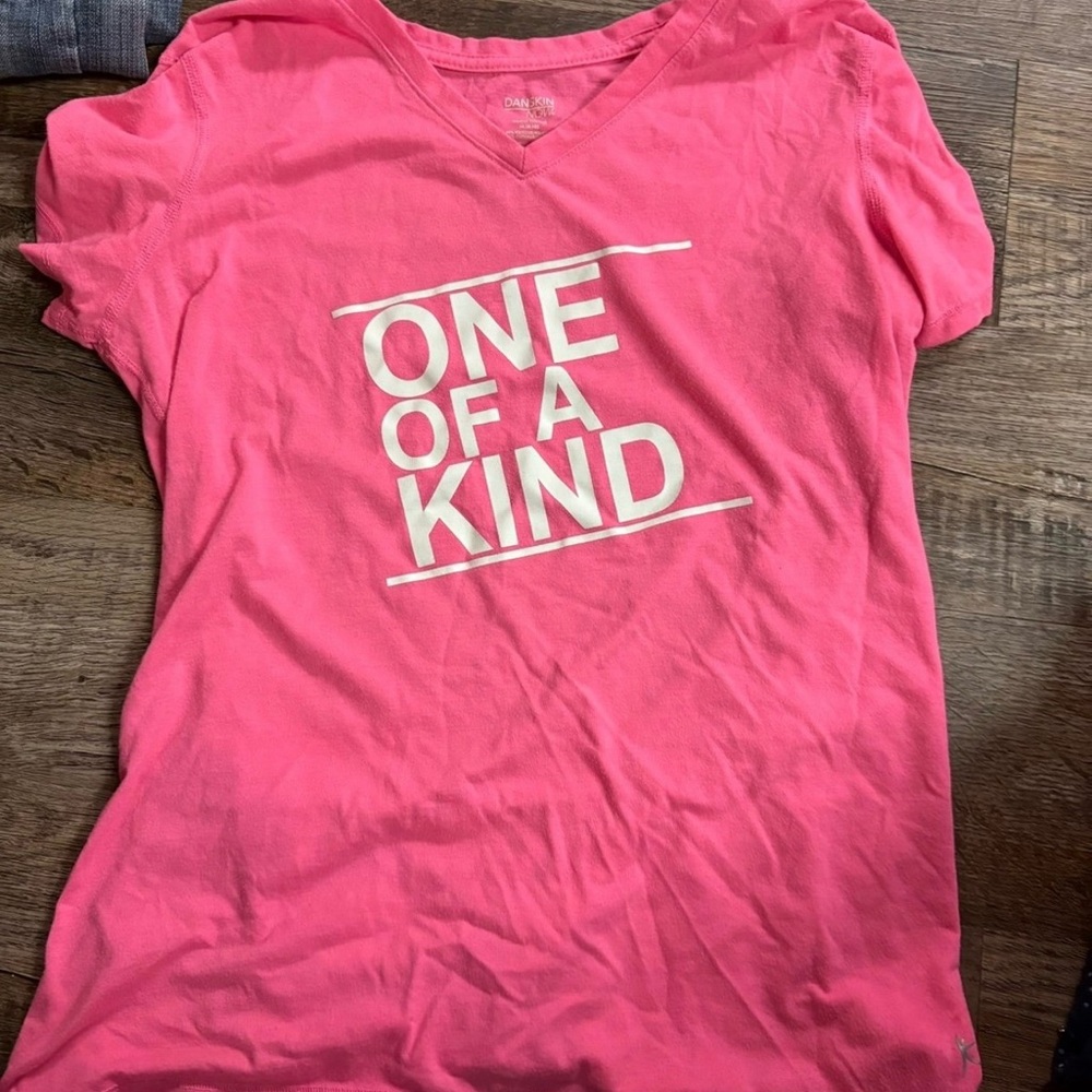 Danskin Now Surfing Pink Tee